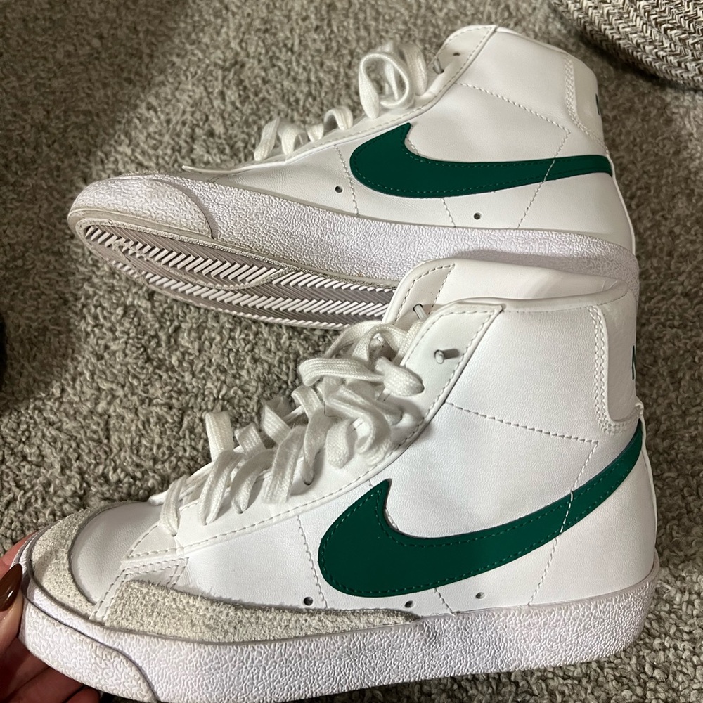 Kelly Green Nike Blazers